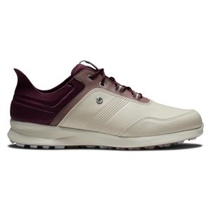 FootJoy Stratos Golf Shoes Vanilla Merlot Size 9
